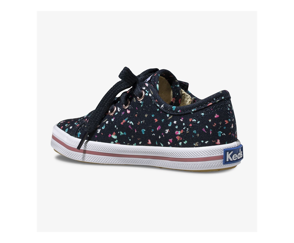 Basket Keds Enfant Bleu Marine - Kickstart Jr. - 672-JHBFZD